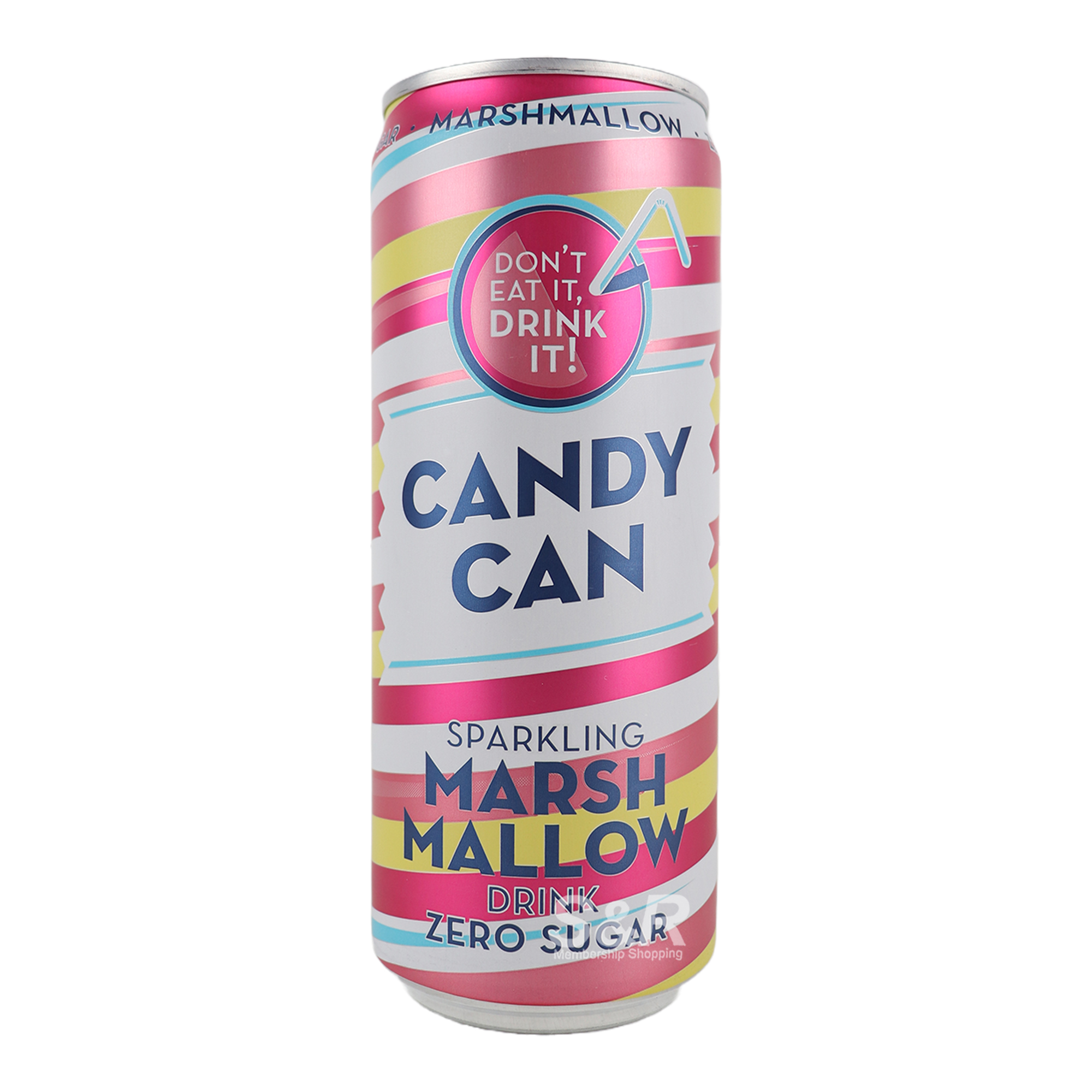 Candy Can Sparkling Mashmallow Drink 330mL